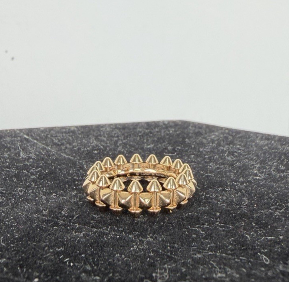 Cartier Clash de Cartier Medium Ring 18K Yellow Gold 6.5 (54)
